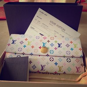 Louis Vuitton Multicolor Sarah wallet